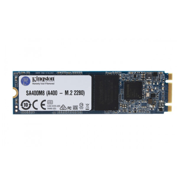 KINGSTON M.2 2280 SSD, 480GB SSDNOW A400, 1 AÑO