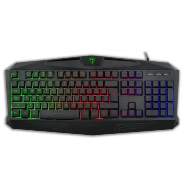 TECLADO GAMER T-DAGGER TANKER RAINBOW T-TGK106 keyboard, Spa nish LA