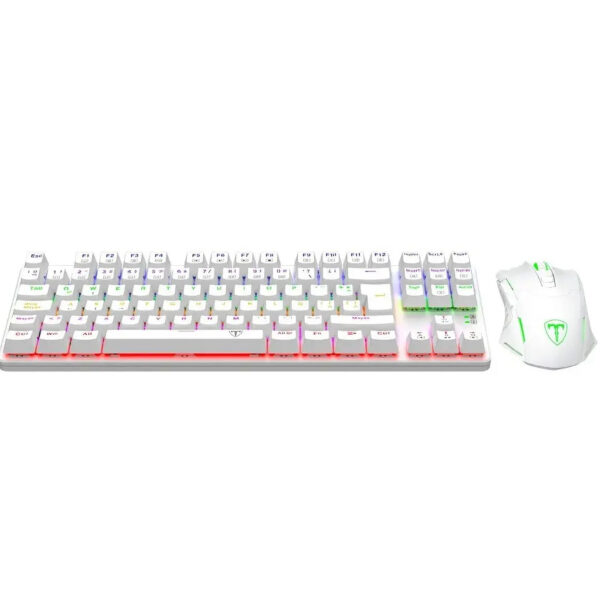 COMBO GAMER T-DAGGER TECLAD Advance Force white, Spanish LA